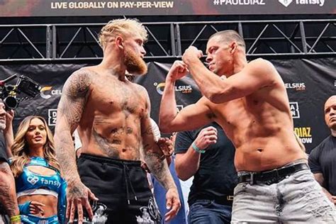 wann kämpft nate diaz gegen jake paul|Jake Paul vs. Nate Diaz, am Samstag im ‚American Airlines